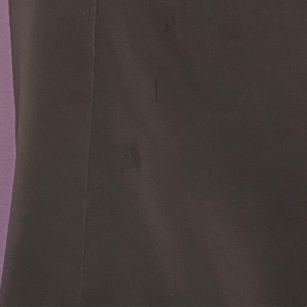 Le Chateau Sleeveless Blouse XXS Dark Grey - Picture 3 of 4